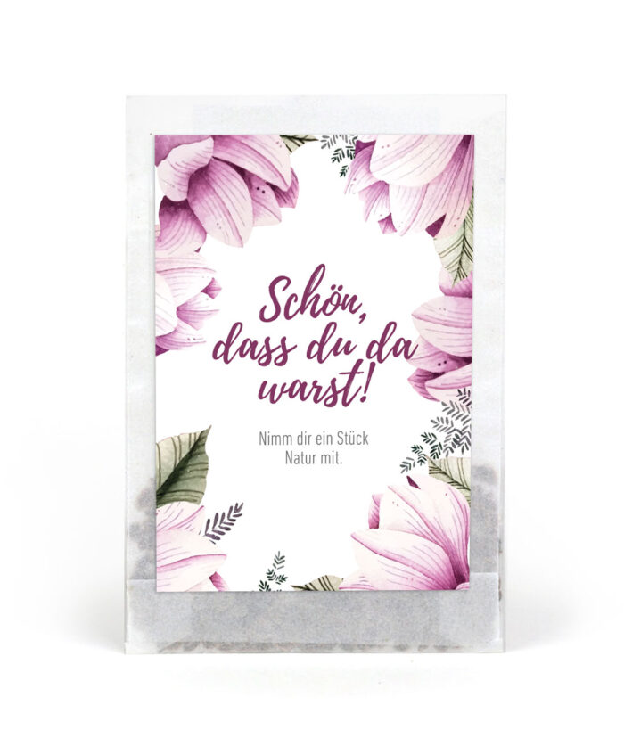 Samentütchen ohne individuellen Druck | Hochzeit 1