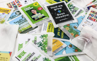 Samentütchen in verschiedenen Designs