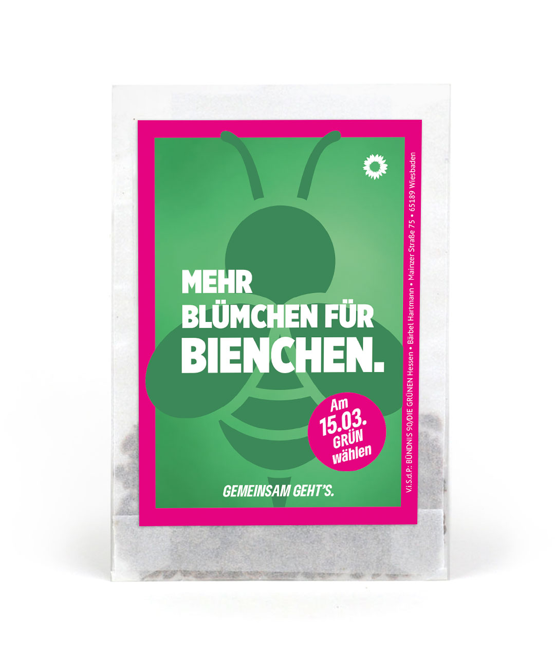 Samentütchen Bündnis 90/Die Grünen Hessen