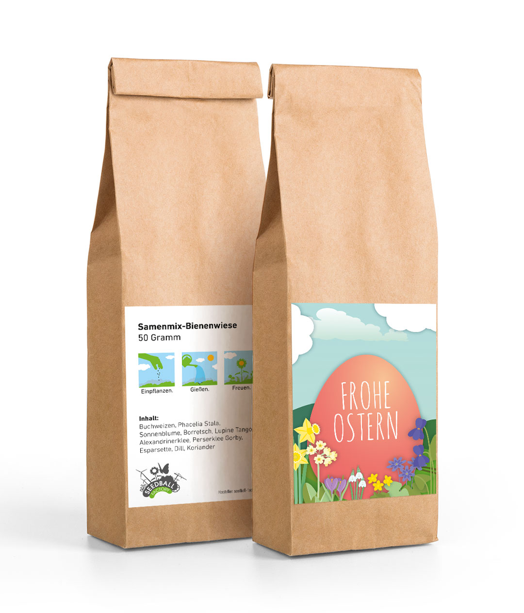 Samentüte 50 Gramm - ohne individuellen Druck | Ostern 2