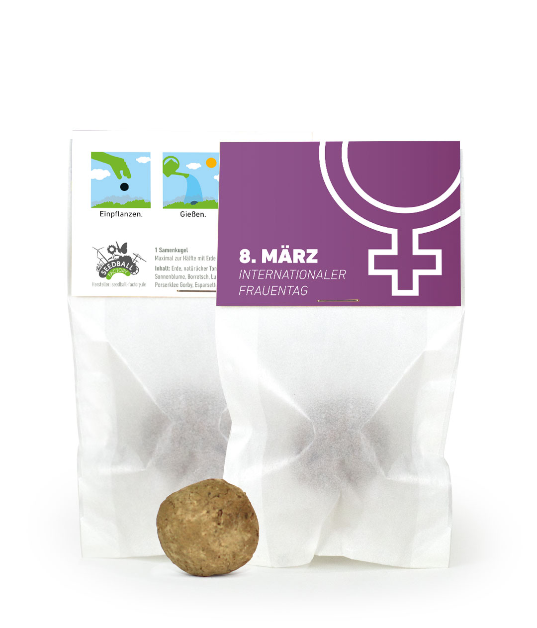 Samenkugel Internationaler Frauentag 8. März